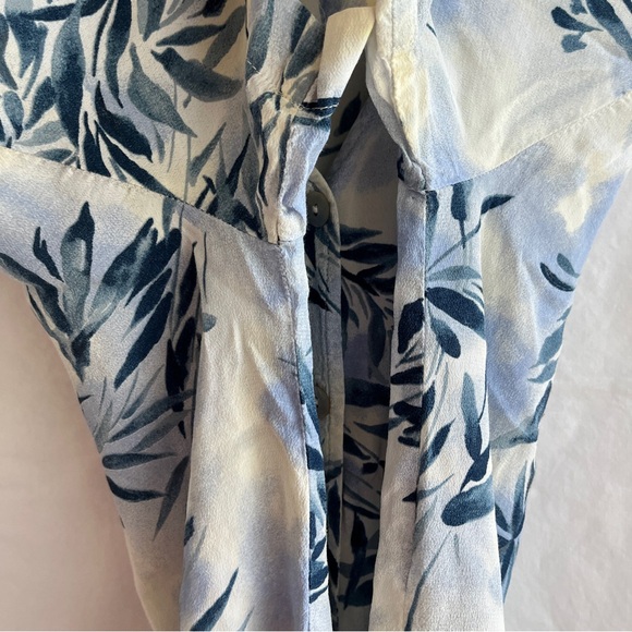 John Paul Richard Uniform skirt set, 100% rayon, tropical print, vintage, Size M - Picture 6 of 11